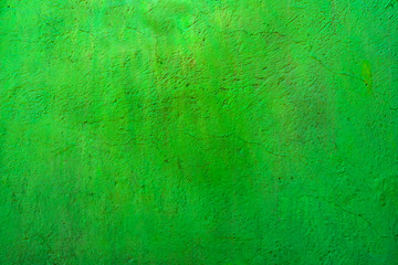 Green Wall Abstract Background Mexican Building Oaxaca Mexico
