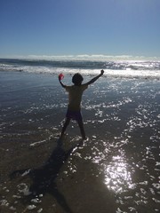 Fly my kite or play in the sand?