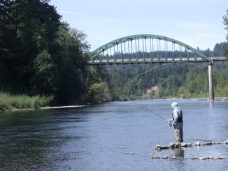 Arch bridge near Portland Oregon