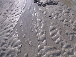 Sand and sea at Oregon Coast