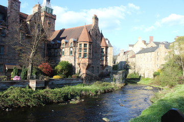Fototapeta premium canal en edimburgo