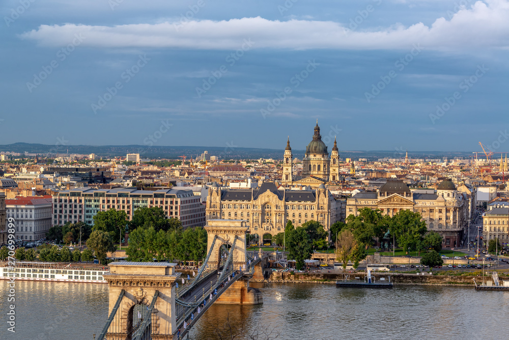 Poster Stunning Budapest Cityscape