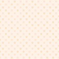 Orange diamond pattern. Seamless vector background