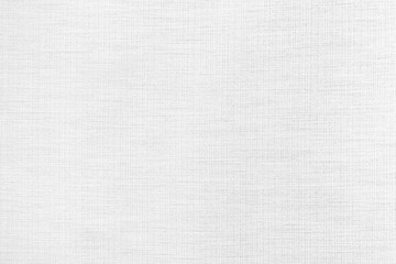 White linen fabric texture or background