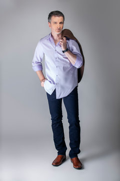 Untucked Shirt Images  Browse 149 Stock Photos, Vectors, and Video | Adobe  Stock