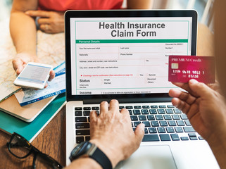 Online health insurance registration