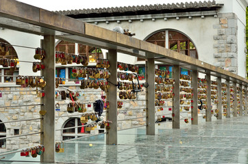 Puente de los candados, Ljubjana, Eslovenia