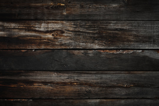 Dark wooden background
