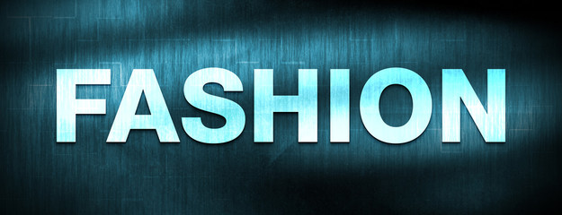 Fashion abstract blue banner background