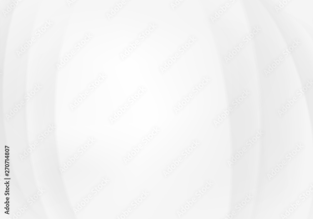Poster abstract modern white waves and lines pattern. vector futuristic template background