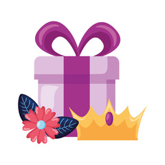 gift crown flower