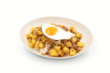 マカオ料理ミンチー（免治飯）