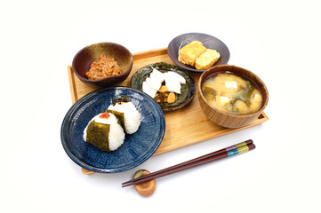 健康的な和朝食