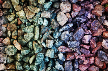 colors wet rubble