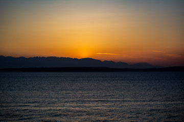 Fototapeta premium Sunset Mountains