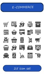 e-commerce icon set