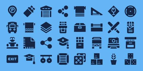 square icon set