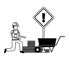 worker construction equipment