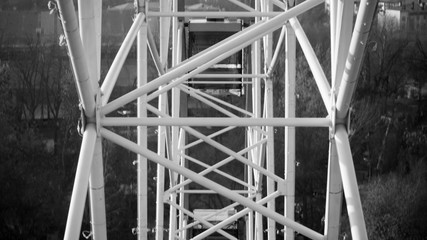 Ferris wheel perspective