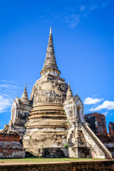 Fototapeta premium Wat Phra Si Sanphet temple, Ayutthaya, Thailand