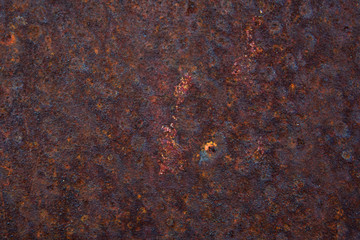 Rusty iron sheet background. Rusty iron sheet textured background