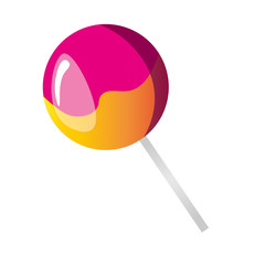 Colorfull lollipop for graphic design