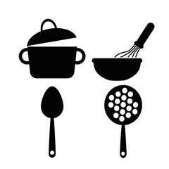 Cooking and kitchen icon collection