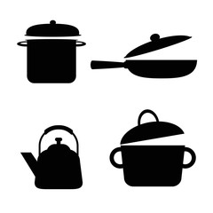 Cooking and kitchen icon collection