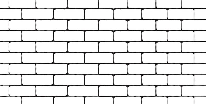 Brick wall background. Vector illustration