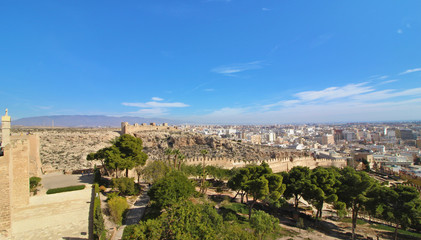 Fototapeta premium Alcazaba de Almería, Andalucía, España