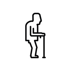 Black solid icon for  survive live out