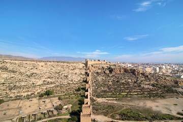Alcazaba de Almería, Andalucía, España