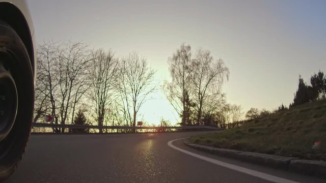 a Car drive with a Citroen C4 from down under