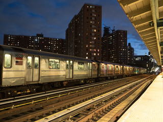 Fototapeta na wymiar new york metro