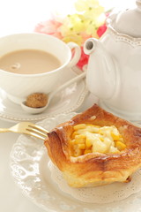 Corn and tuna Danish pastry