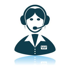 Taxi Dispatcher Icon