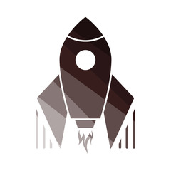 Startup Rocket Icon