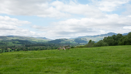 Fototapeta na wymiar scotland comrie view