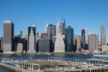 New York City, skyline from Brooklyn