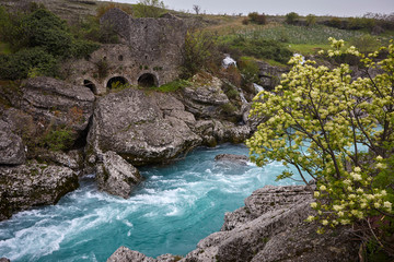 mountain river in the Montenergo