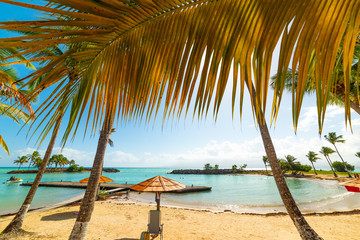 Bas du Fort beach in Guadeloupe