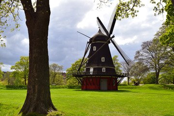 A classical dutch windmill near Amsterdam - Holland