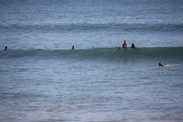 surfer beach winter marocco