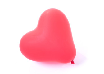 Red baloon heart