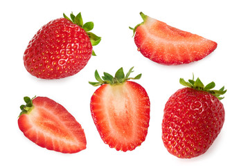 Strawberry isolated on white background