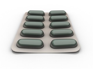 3d rendering 3d rendering healthcare medical tablets