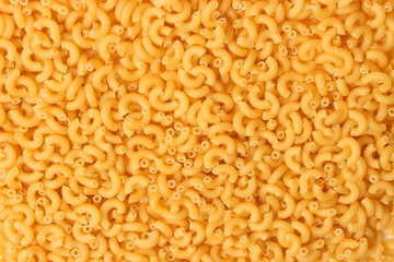 Italian pasta background close up.