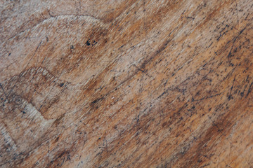 Obraz premium Texture of brown and white marble stone close up. close-up layered rock structure