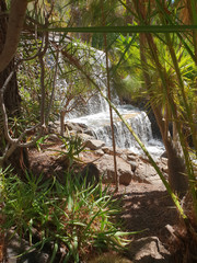Wasserfall im Palmitos Parque - Gran Canaria