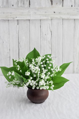 bouquet of lilies of the valley